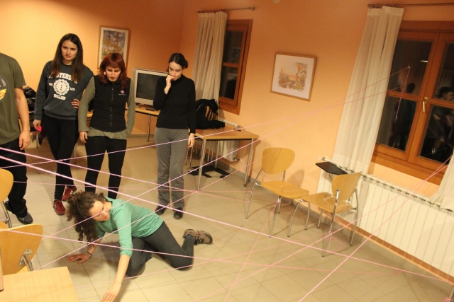 Practicando lo aprendido en el albergue