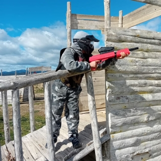 Paintball enfants balles illimitées Quijorna, 1'5h