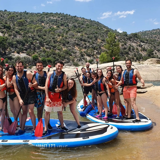 Una aventura de paddle sur en el pantano