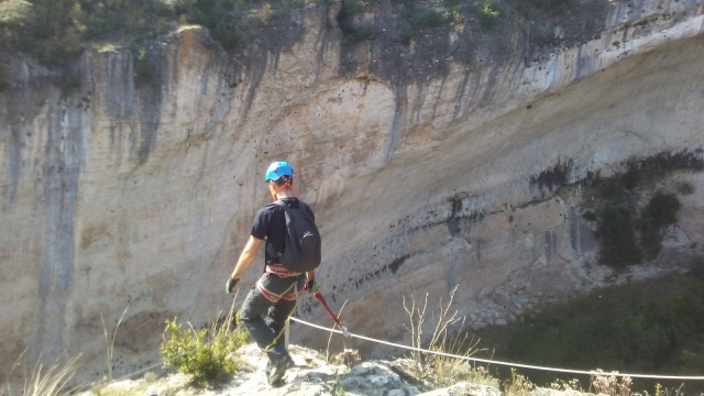  Arrampicata battesimale a Soto del Real