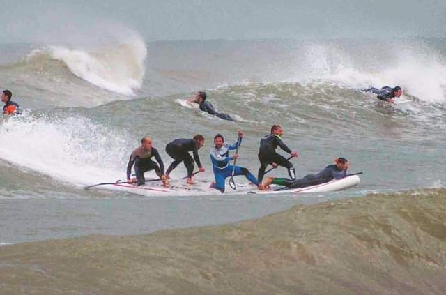  Big SUP with those from work 