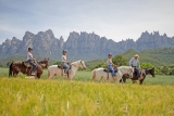 Rota de passeios a cavalo+Tour privado no Mosteiro de Montserrat