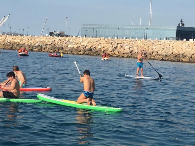  Aulas práticas de paddle surf