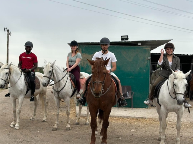 Ruta a caballo en Madrid