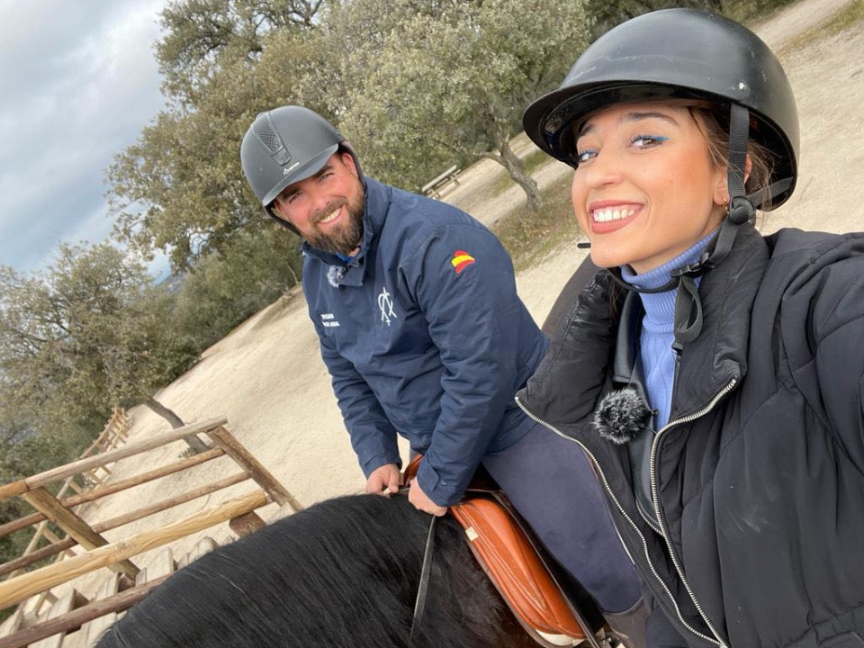 Selfie a caballo Selfie a caballo
