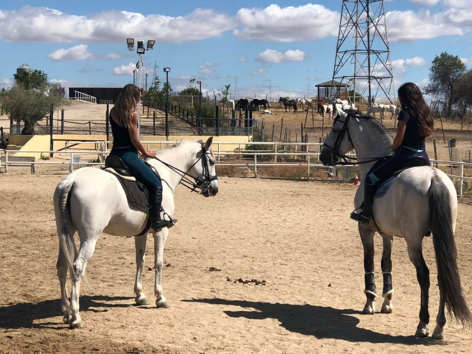 Ruta a caballo por El Pardo