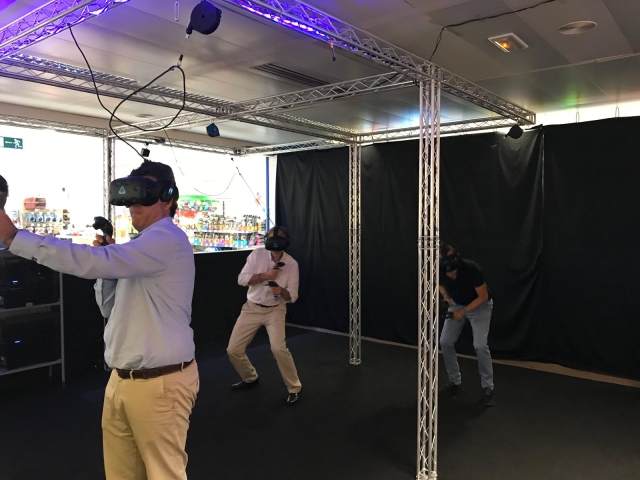  Virtual reality in Barcelona 