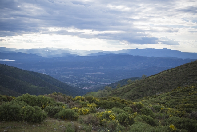  Dénivelé dans la vallée de l'Ambroz 