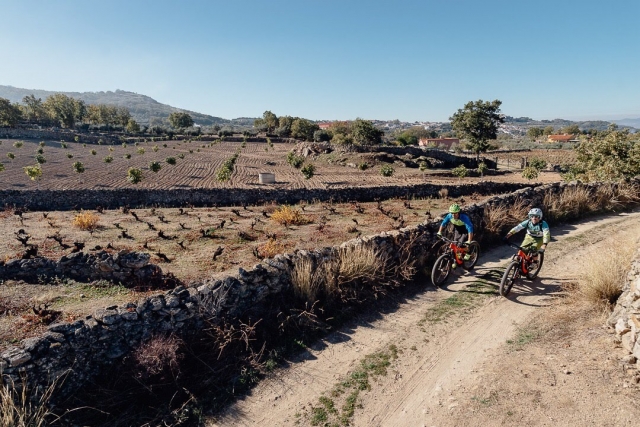 Route auf dem Balkon von Extremadura 