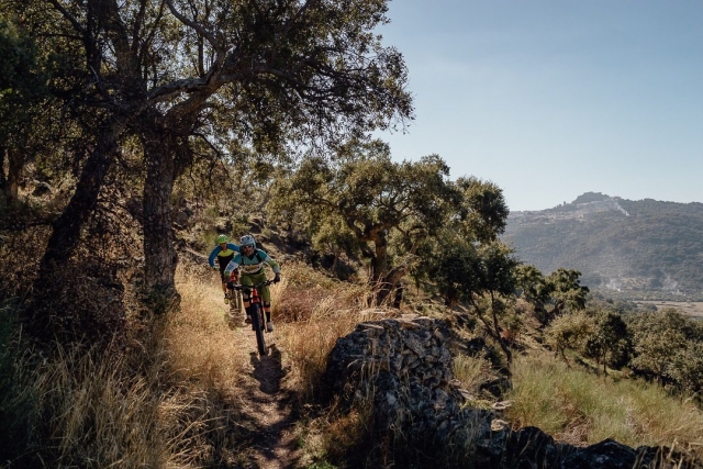  拉斯维卢埃尔卡斯 (Las Villuercas) 的 MTB 