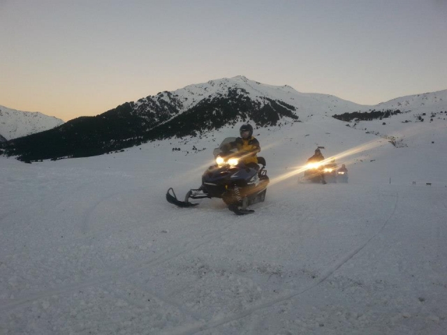  雪地摩托路线 