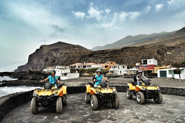  Quad vicino alla spiaggia di La Salemera 