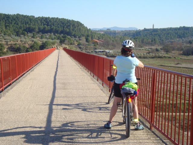 Vía Verde del Val del Zafán en bicicleta