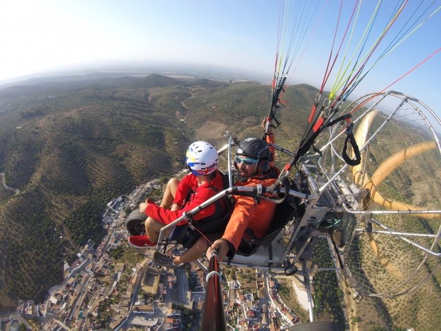 Vuela con un piloto experimentado