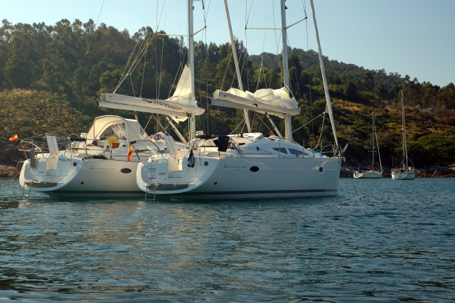  航行Rias Baixas 