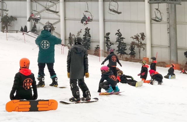 Clases de snowboard para todas las edades