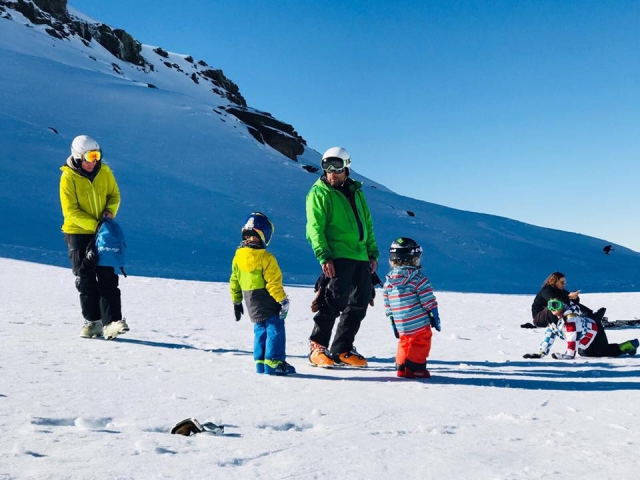  Cours de ski pour familles 