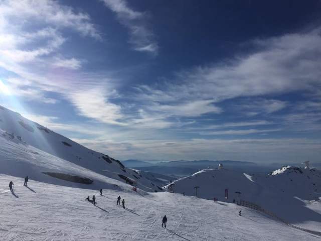  La station de la Sierra Nevada en haute saison 