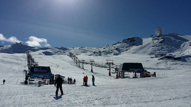 Dia soleado en Sierra Nevada