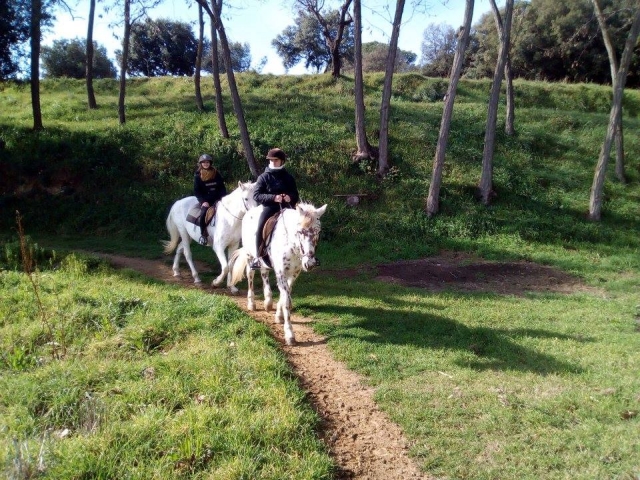 Ruta a caballo en Canoves