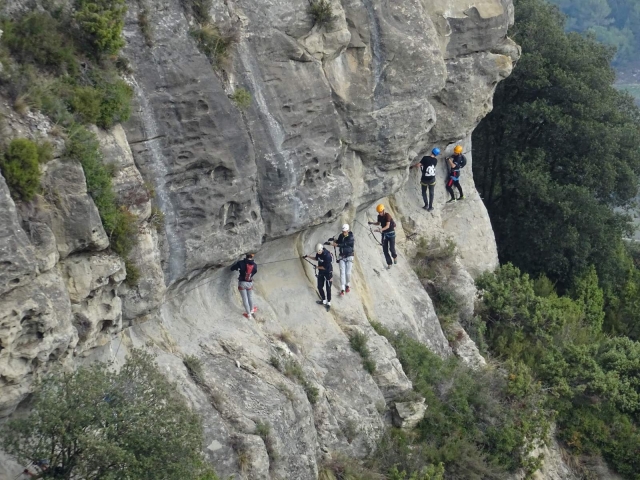 Recorrido en vertical con cadenas