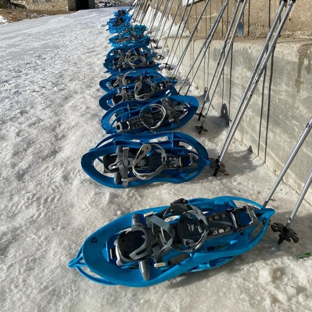  Snowshoes ready