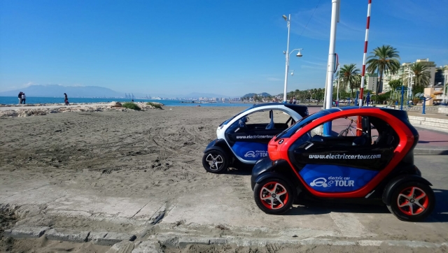  Mit unseren Autos am Meer 