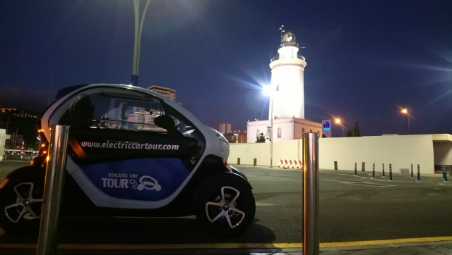  Malaga di notte in macchina 