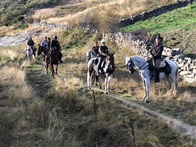 Por el sendero de Avila a caballo