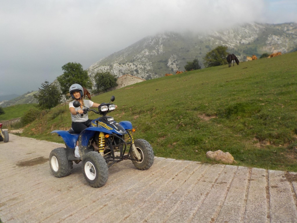 Experiência de quadriciclo pelos Picos da Europa 