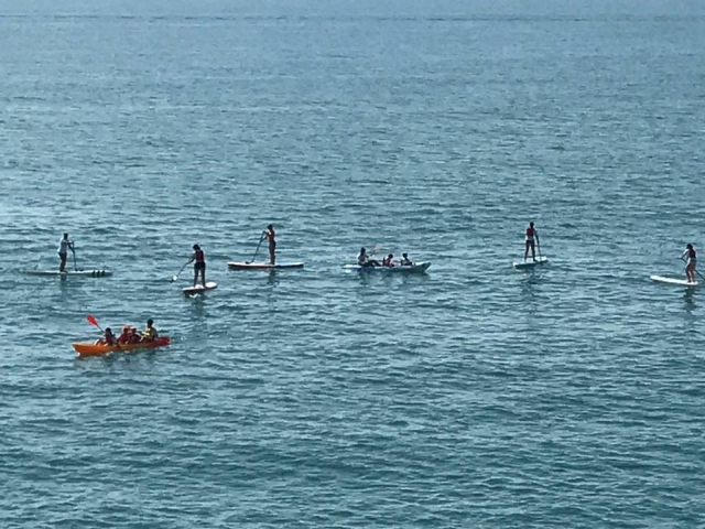  Pratiquer le paddle surf en groupe 