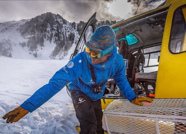  Lasciata dall'elicottero a Baqueira