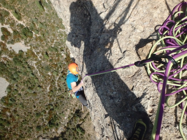  Climbing session 