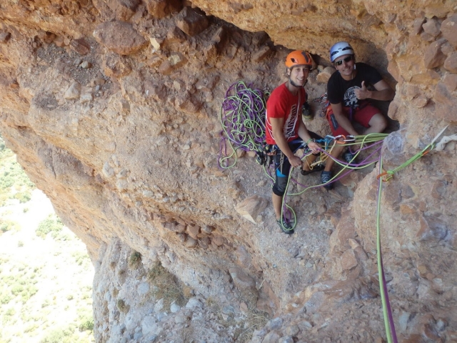  Climbing in Calcena 
