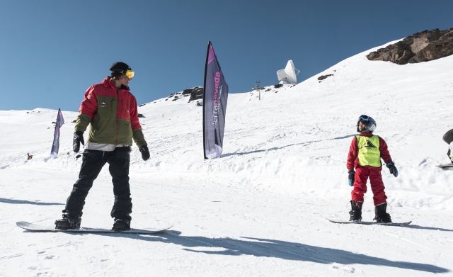 Clase de snowboard personalizada en Sierra Nevada