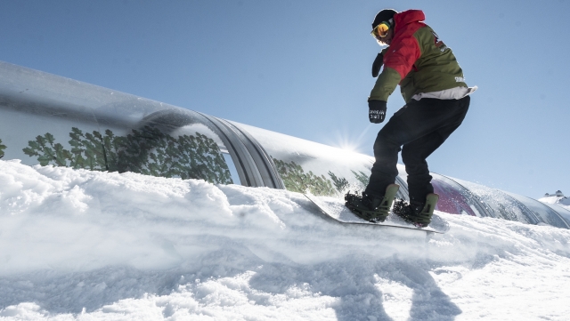 Practica snowboard en Sierra Nevada