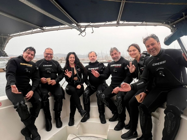  Baptism of diving from Barco 