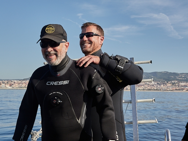 Preparing the immersion 