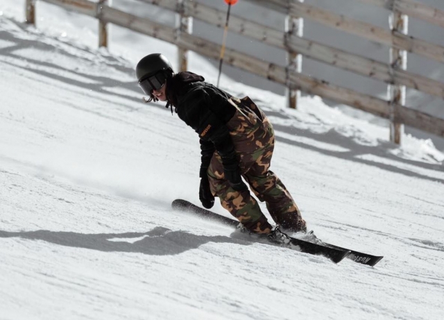 Skitag in der Sierra Nevada