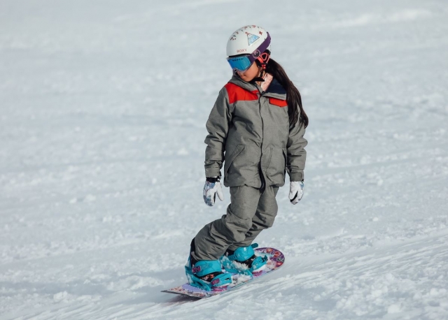 Schneeschüler in Granada 