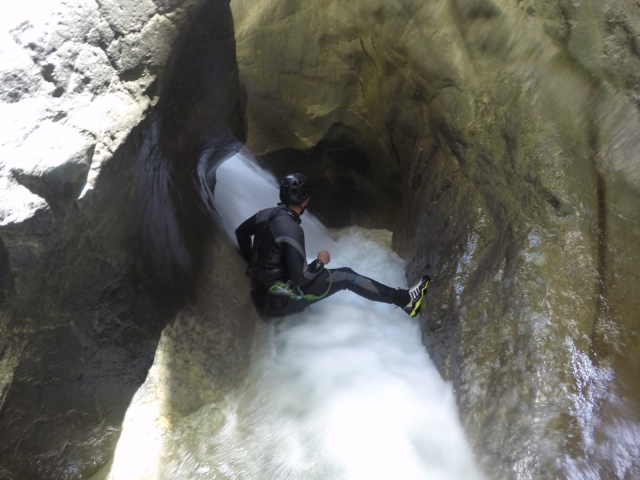 Canyoning tra esperti 
