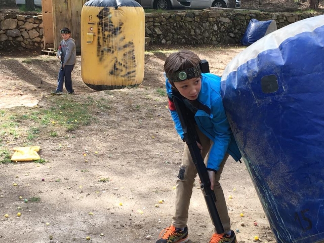  Paintball adapted to the little ones 