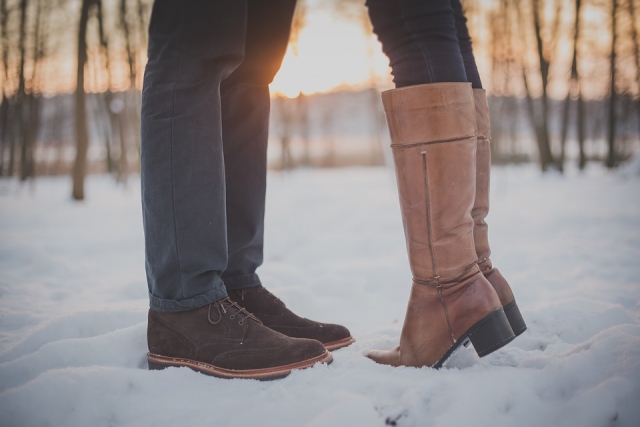  Momenti romantici sulla neve 