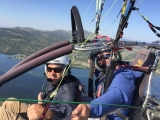 Paramotor biplaza y vídeo Guadalix vuelo de 20 min
