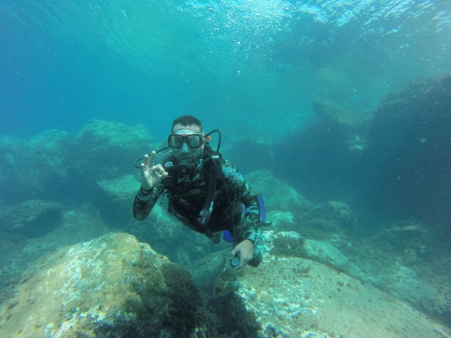  Immersione per la prima volta ad Arrecife 