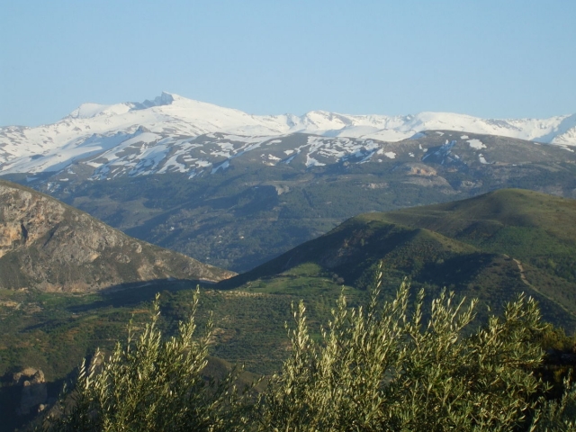  内华达山脉 Pico del Veleta 全景 