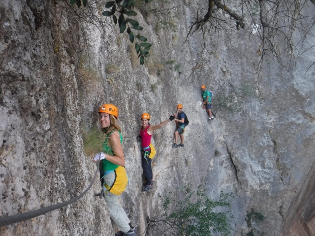 Via Ferrata Salto del Ciervo 3 ou 5 heures 