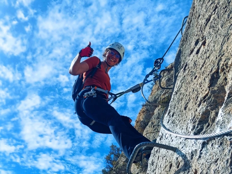 Via ferrata Sierra del Lugar   Via ferrata Sierra del Lugar