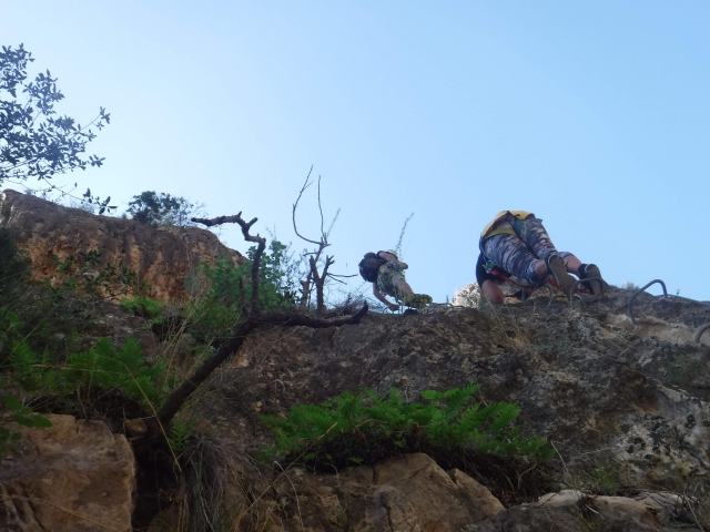  Paysage des Almadenes sur la via ferrata 
