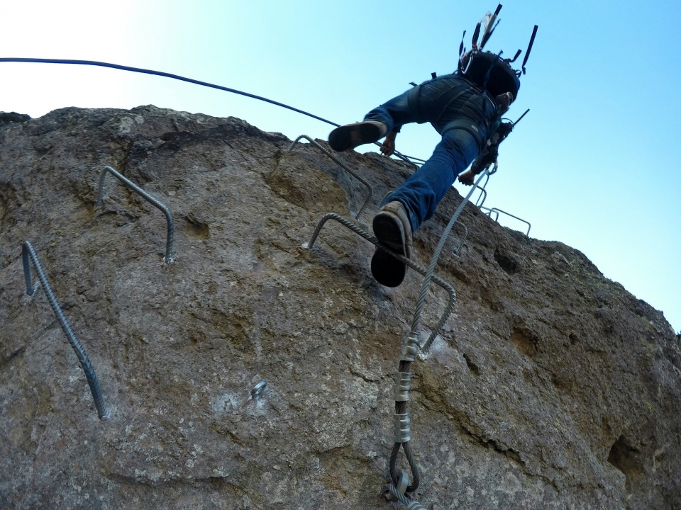 Divertente ed emozionante via ferrata a Murcia Divertente ed emozionante via ferrata a Murcia